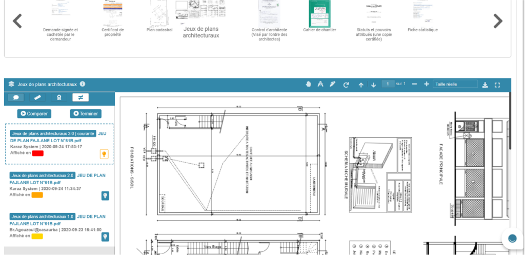 construire attestation dématérialisation dematerialisation gouvernement e-service etat commune province karazsinglewindow karaz ksw service digitale